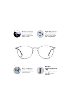 NOOZ Nooz Optics Reading Glasses - Oval Shape - Magnifying Readers for Men and Women - Alba Model Essential Collection  - Image 2