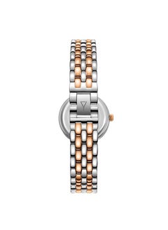 ECSTACY Ecstacy Women's VJ20 Movement Watch, Analog Display and Stainless Steel Strap - E23510-KBKM, Two Tone Rose Gold  - Image 3