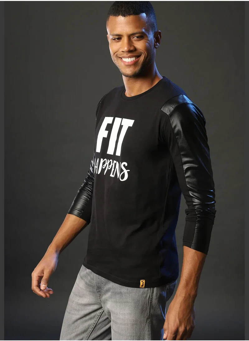 Campus Sutra Printed Tshirt