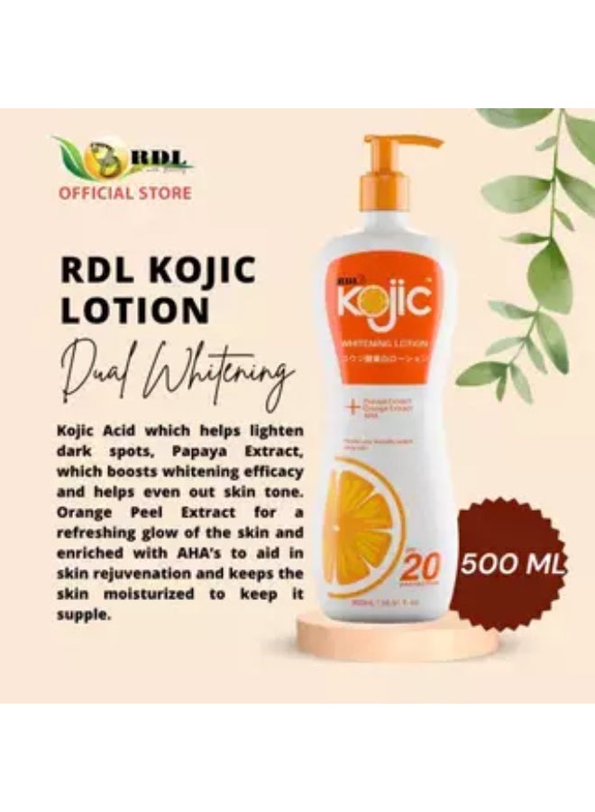 ار دي ال لوشن تبييض بحمض الكوجيك ٥٠٠ مل - Image 1