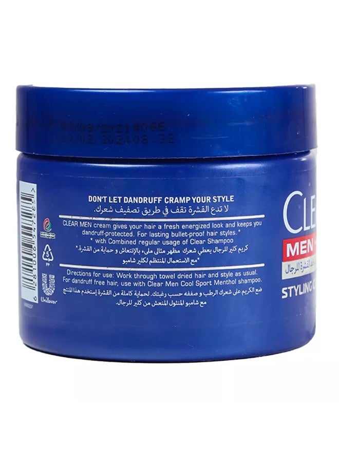 Clear Men Anti-Dandruff Hair Styling Cream- 275ml - Image 3