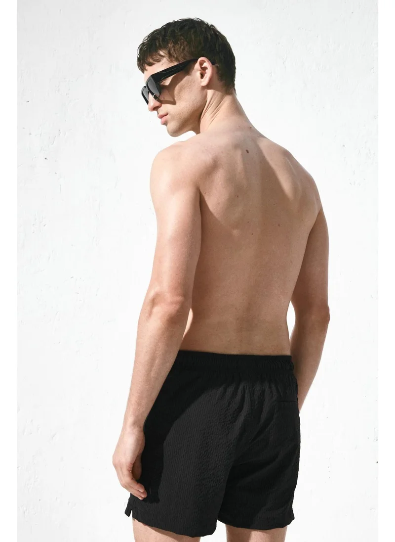 H&M Seersucker swim shorts