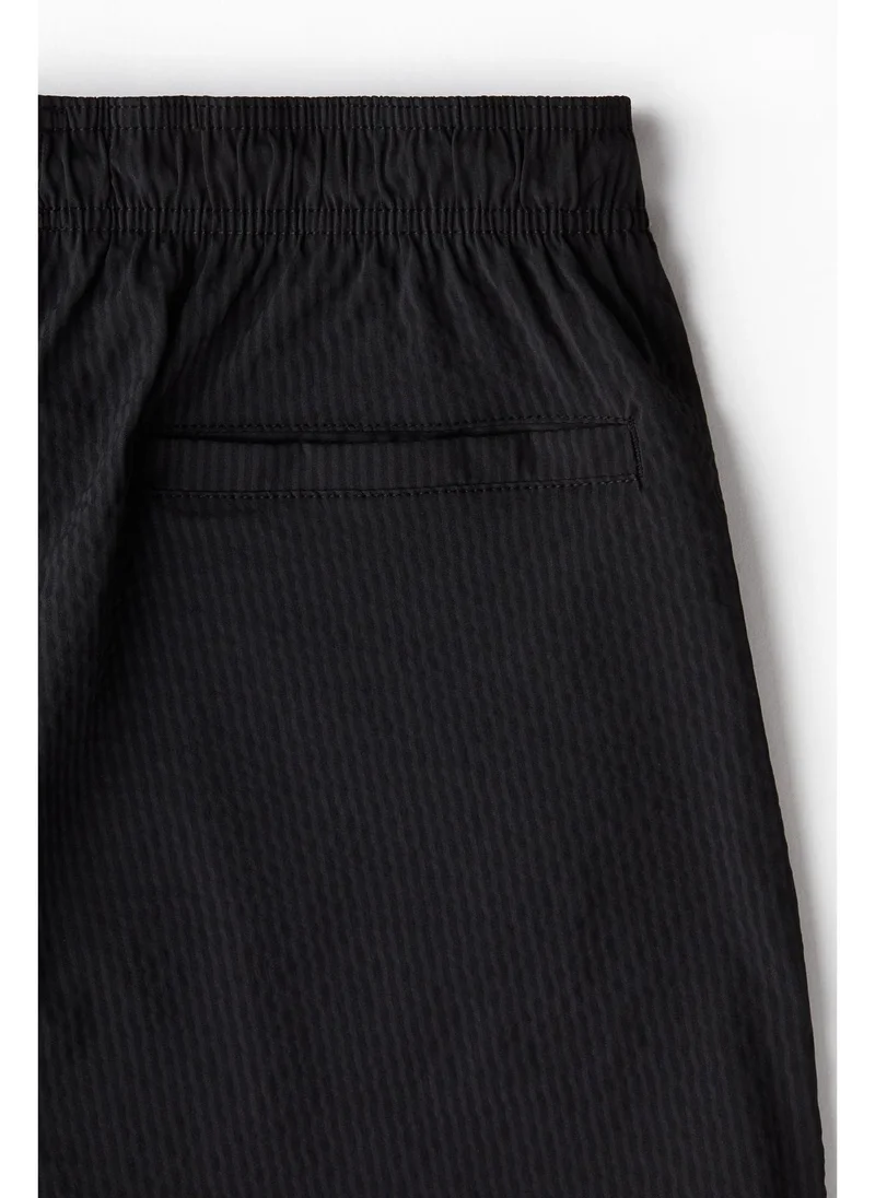 H&M Seersucker swim shorts