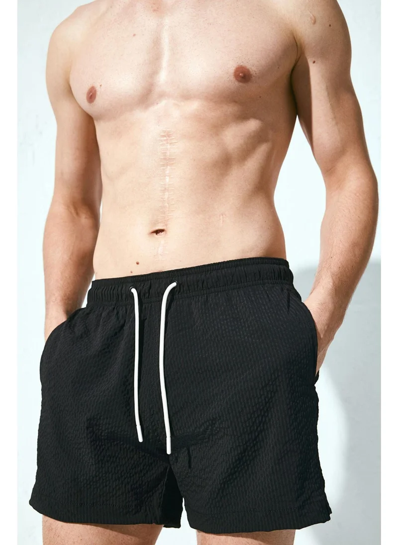 H&M Seersucker swim shorts