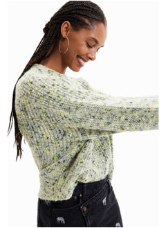 DESIGUAL Chunky knit jumper with embroidery  - Image 3