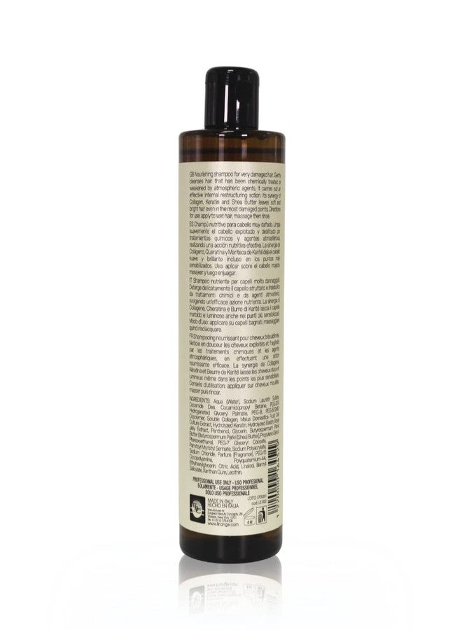 LINANGE Emergency Reconstruction Shampoo for Very Damaged Hair with Collagen, Keratin, and Shea Butter - Nourishing and Restructuring Shampoo, 500ml / 16.9 oz. - Image 3