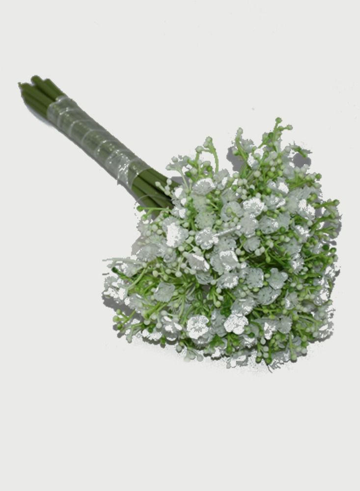 DRAMA HOME Bundle Of Artificial Flowers White 27centimeter  - Image 3