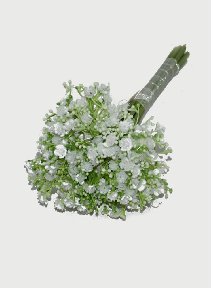 DRAMA HOME Bundle Of Artificial Flowers White 27centimeter  - Image 1