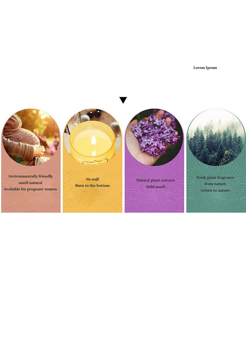 ROMANTIC TIMES - Fragrance Essential Oil Candle Cup Birthday Gift Accompanying Gift - Image 1