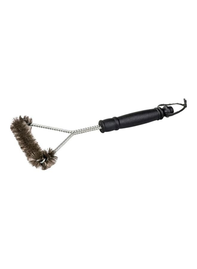 NIBEMINENT Triangle Grill Brush Black/Silver 30cm