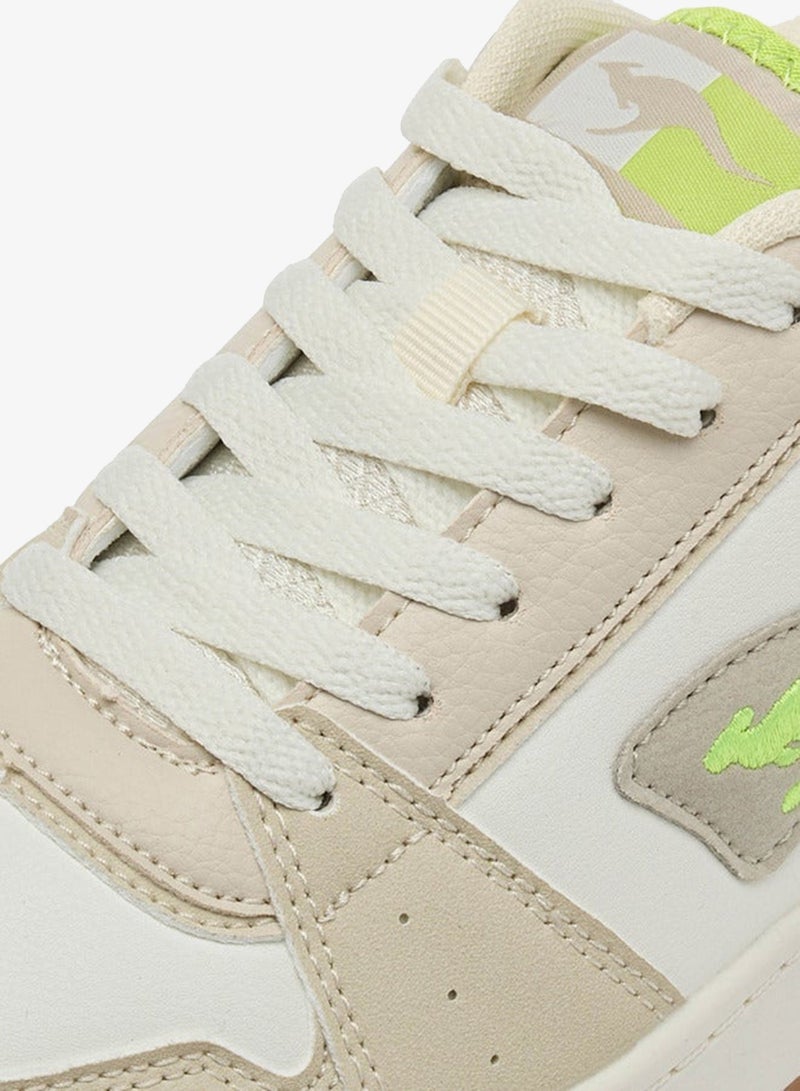 كانغاروس سنيكرز نسائي بأربطة وتفاصيل متباينة - Image 4