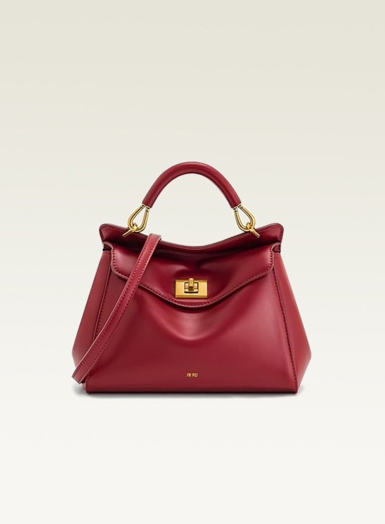 JW PEI JW PEI pillow bag Lucia lock handbag women's small handbag to work commuting shoulder slung bag. - Image 1