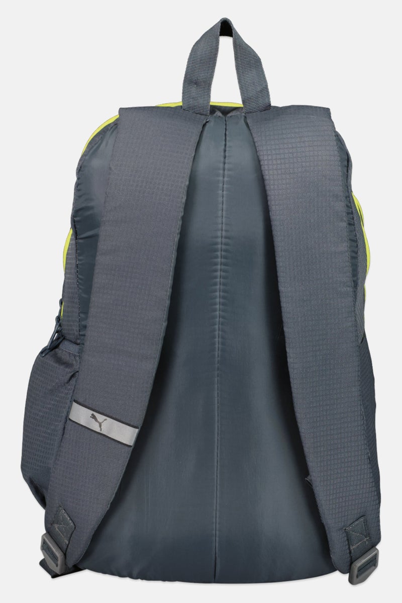 PUMA Men Brand Logo Backpack, Dark Grey - Image 2