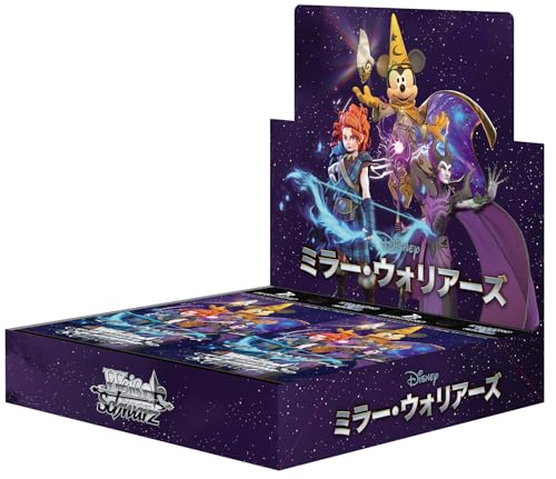 Bushiroad Weiss Schwarz Disney Miller Warriors Booster Pack Box - Image 1