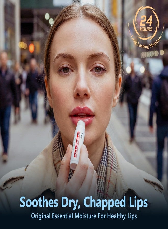 Dmsky 10 Pack Lip Repair Lip Balm,Lip Therapy Chapstick for Dry Chapped Lips,10 Natural Berry Flavor,Hydrating Healing,0.15 oz - Image 3