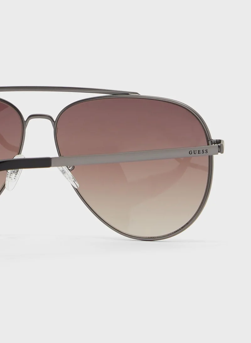 GUESS Aviator Sunglasses