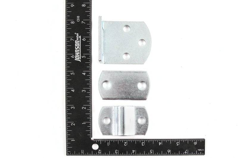 Red Hound Auto Stake Rack Gate Corner Latch Single Security Straight Mount Bent Bracket Utility Body Flatbed Trailer Wood Side - Image 5