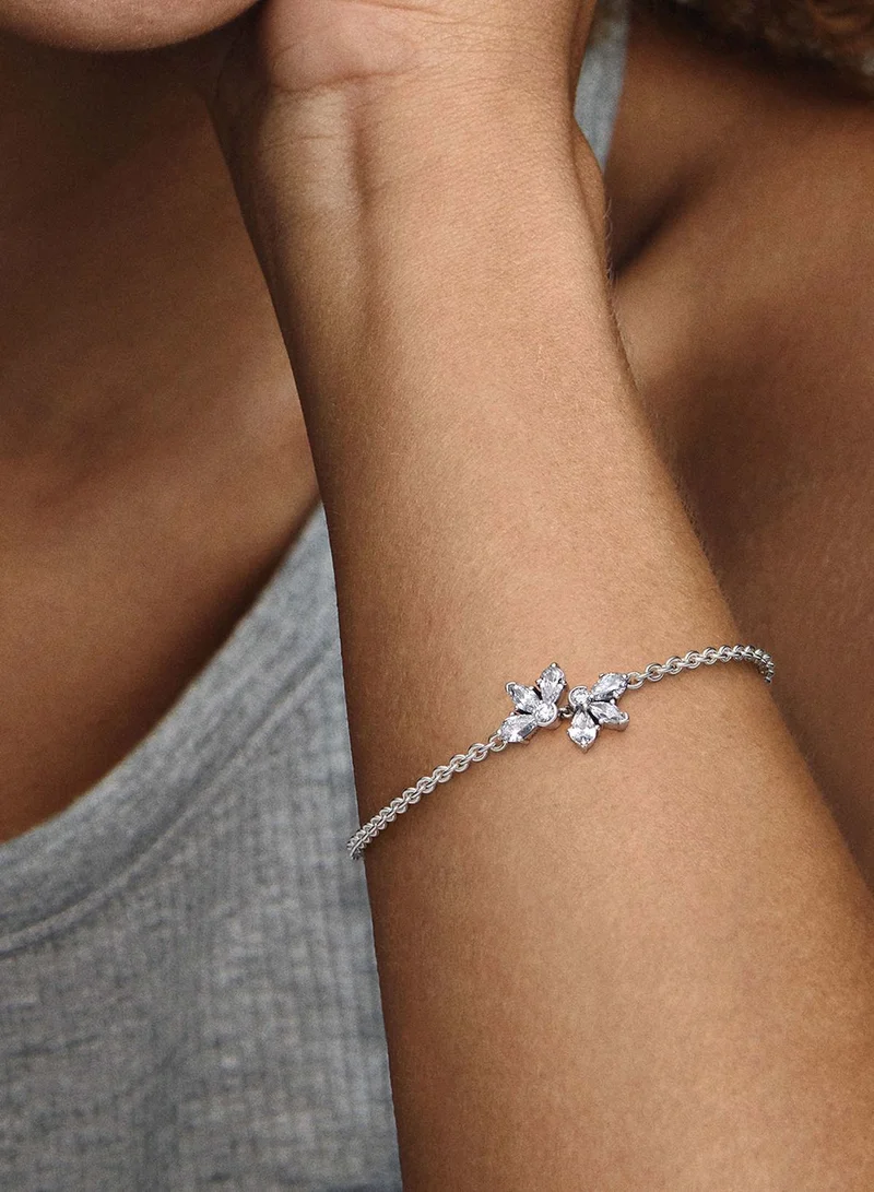PANDORA Sparkling Herbarium Cluster Chain Bracelet
