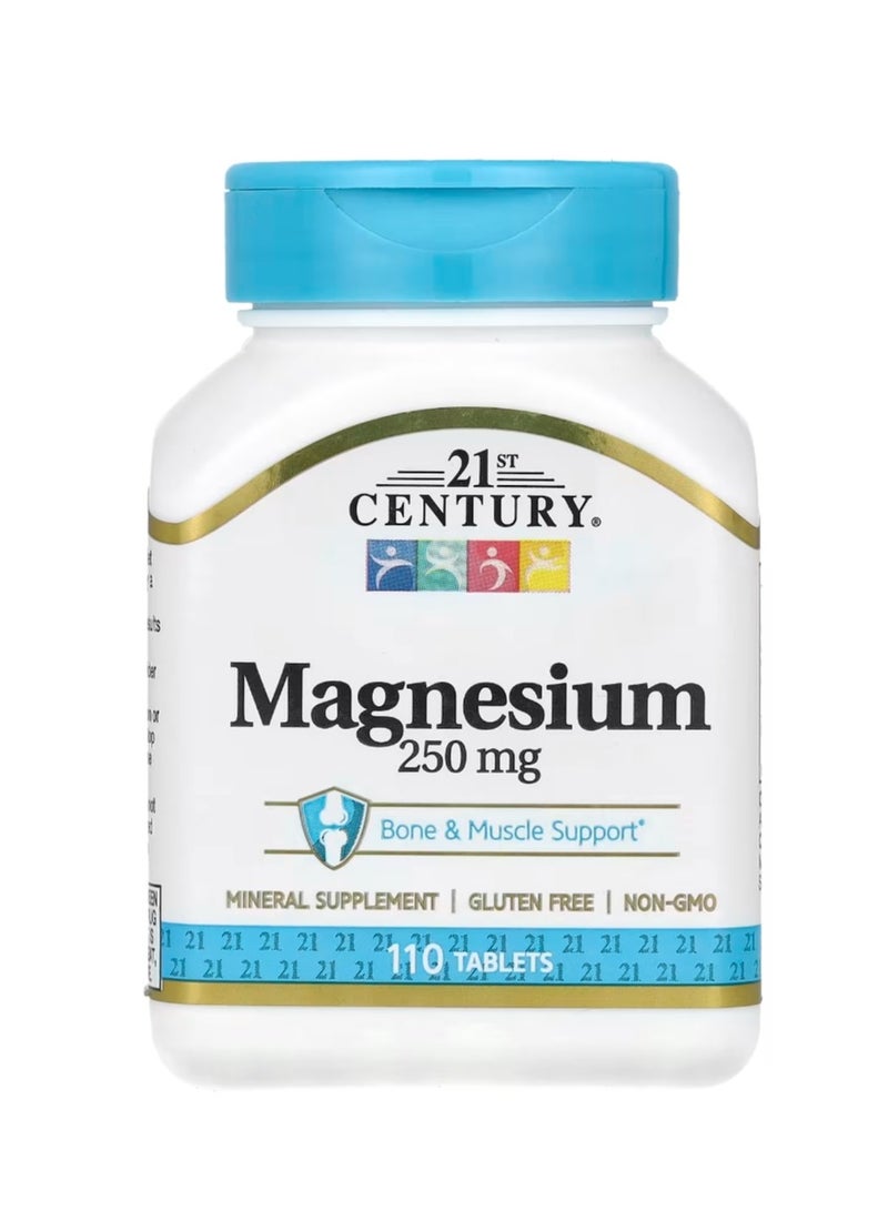 21st Century Magnesium 250 mg 110 Tablets - Image 1