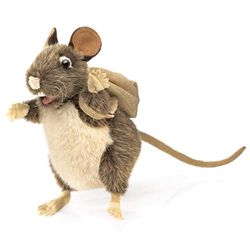 Folkmanis Pack Rat Hand Puppet Brown Beige 1 EA - Image 1