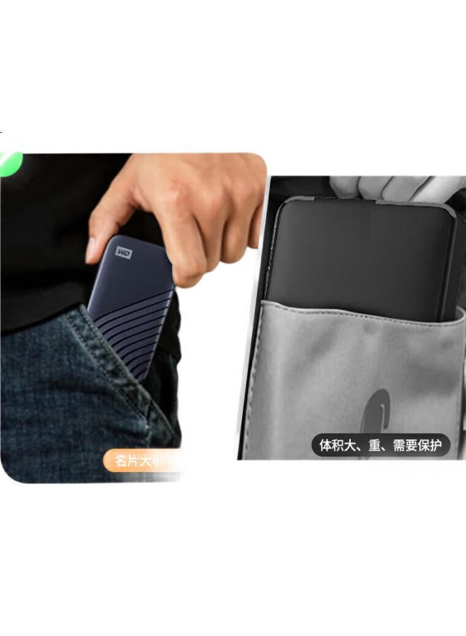 Western Digital Western Digital (Wd) 1Tb Nvme Portable Solid State Drive (Pssd) My Passport Ssd With Type-C Interface, 1050Mb/S, Direct Phone Connection, Compatible With Laptops And Phones - Image 3