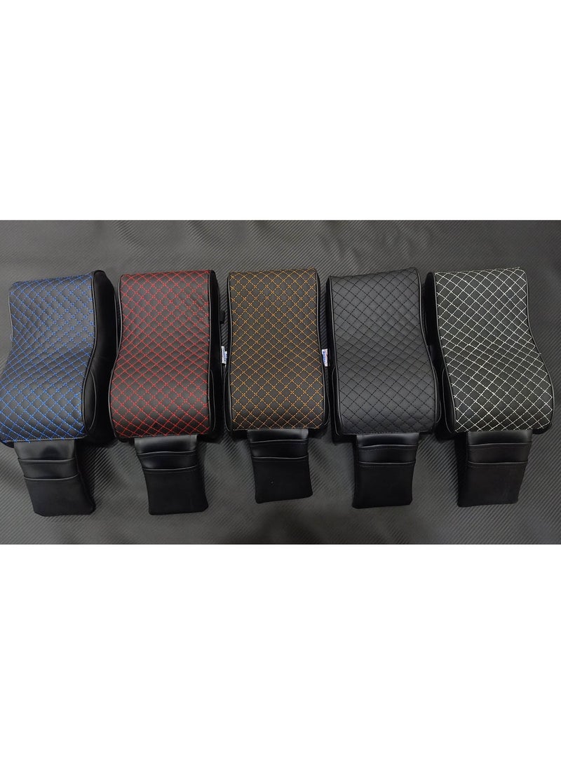 Assafco Leather Car Armrest Cushion Foam Square-style - Image 2