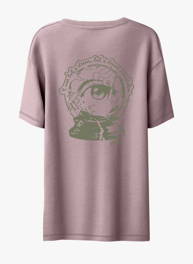 فانز Crystal Dream Oversized T-Shirt