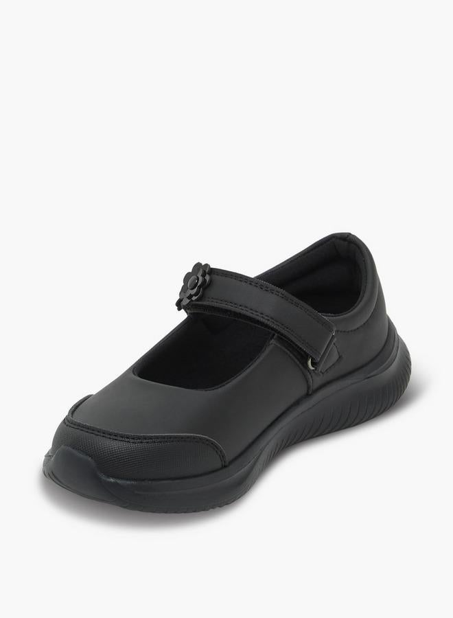 Dash Girls Hook & Loop Mary Jane School Shoes - Image 4