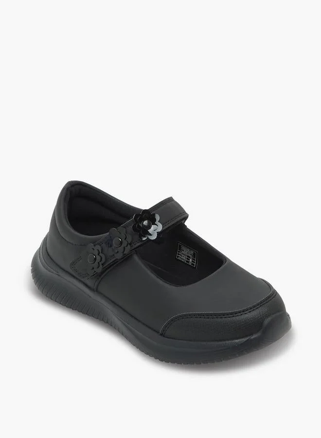 داش Girls Hook & Loop Mary Jane School Shoes