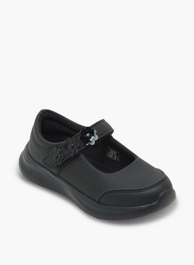 Dash Girls Hook & Loop Mary Jane School Shoes - Image 2