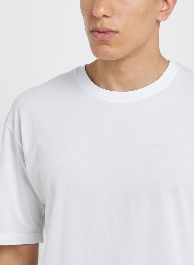 Seventy Five Oversized Crew Neck T-Shirt - Image 3
