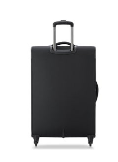 DELSEY Paris Vanguard 70cm Expandable 4Double Wheel Check-In Luggage Trolley - Black  - Image 3