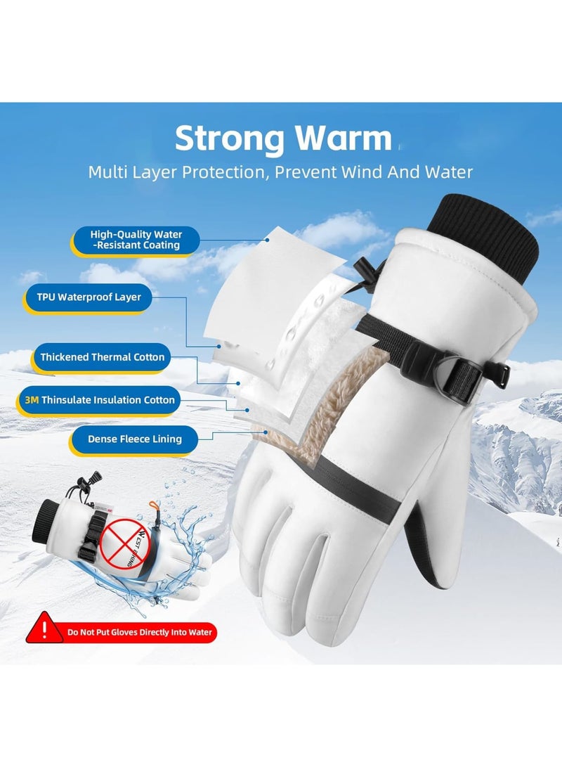 Barakah Winter Gloves, Premium Thermal Insulated Waterproof Ski Gloves for Men and Women, Warm Snow Gloves for Skiing Snowboarding - Image 2
