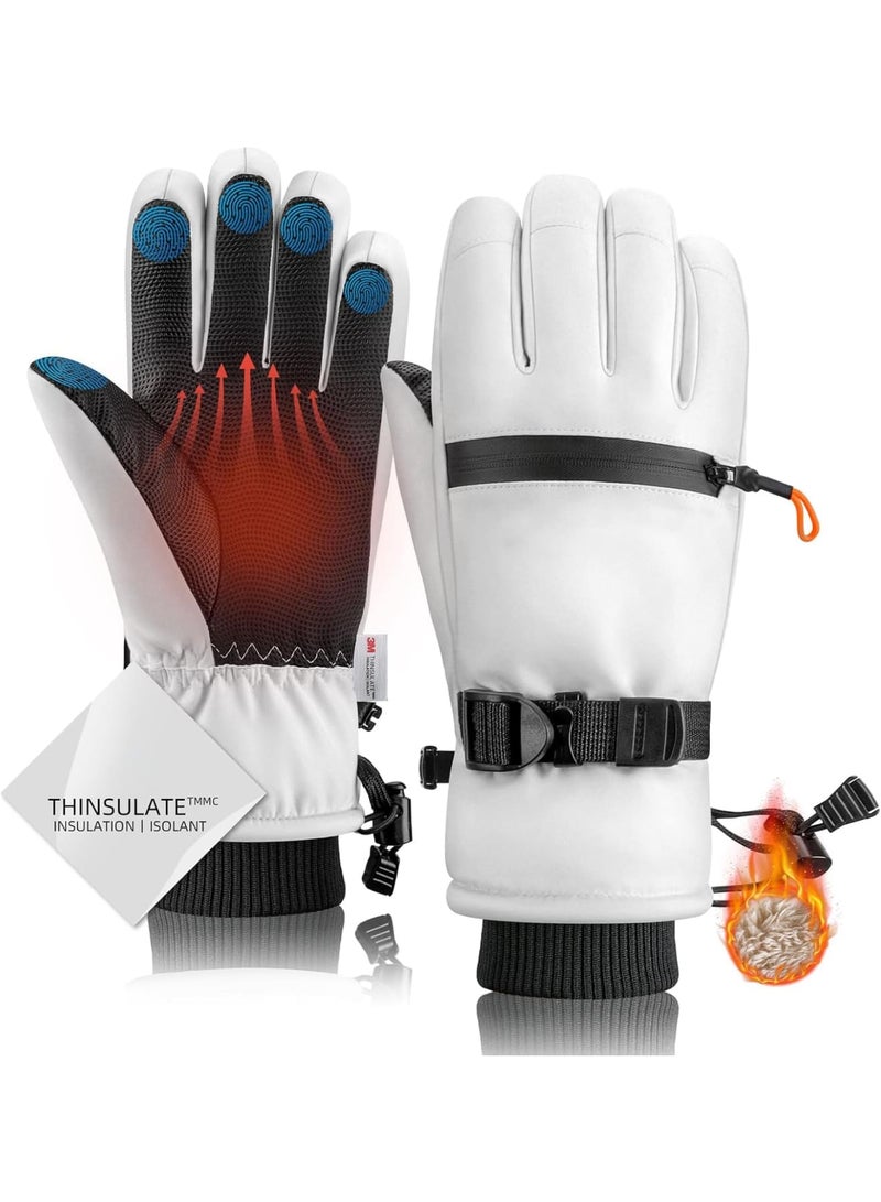 Barakah Winter Gloves, Premium Thermal Insulated Waterproof Ski Gloves for Men and Women, Warm Snow Gloves for Skiing Snowboarding - Image 1