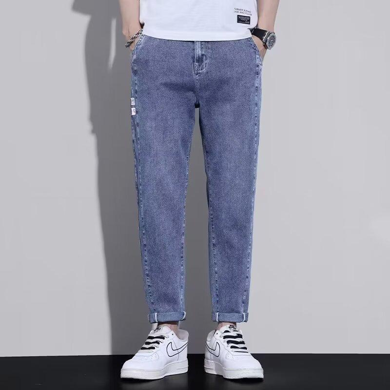 Unisex Classic Denim Jeans Loose Fit Daily Outdoor Wear - Image 2