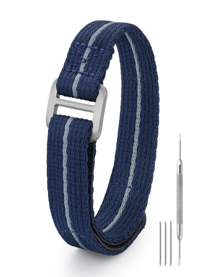 watchdives Nylon Watch Strap, Velcro Fasteners, One Piece Watch Strap 20 mm 22 mm, Sports Watch Straps for Men and Women, Suitable for 6.3-9.0 Inch Wrist, 20mm-M (16-18cm Handgelenk) - Image 1