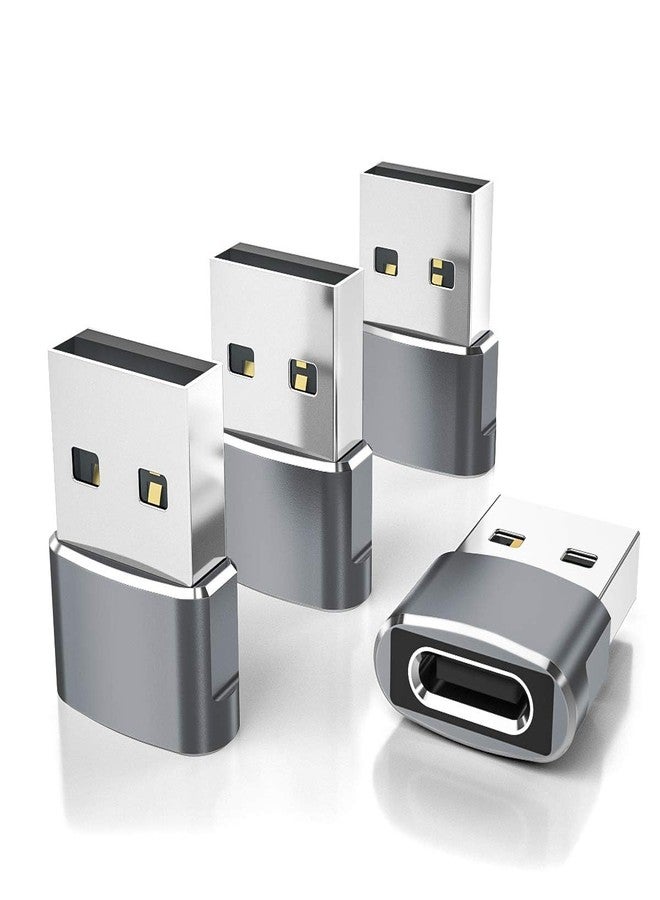 Elebase USB C Female to USB Male Adapter (2 Pack)Type C to A Connector for iPhone 11 12 Mini Pro MaxXR SEAirpods iPad AirSamsung Galaxy Note 10 20 S20 S21 Plus S20+ S21+ 21 UltraGoogle Pixel 5 - Image 1
