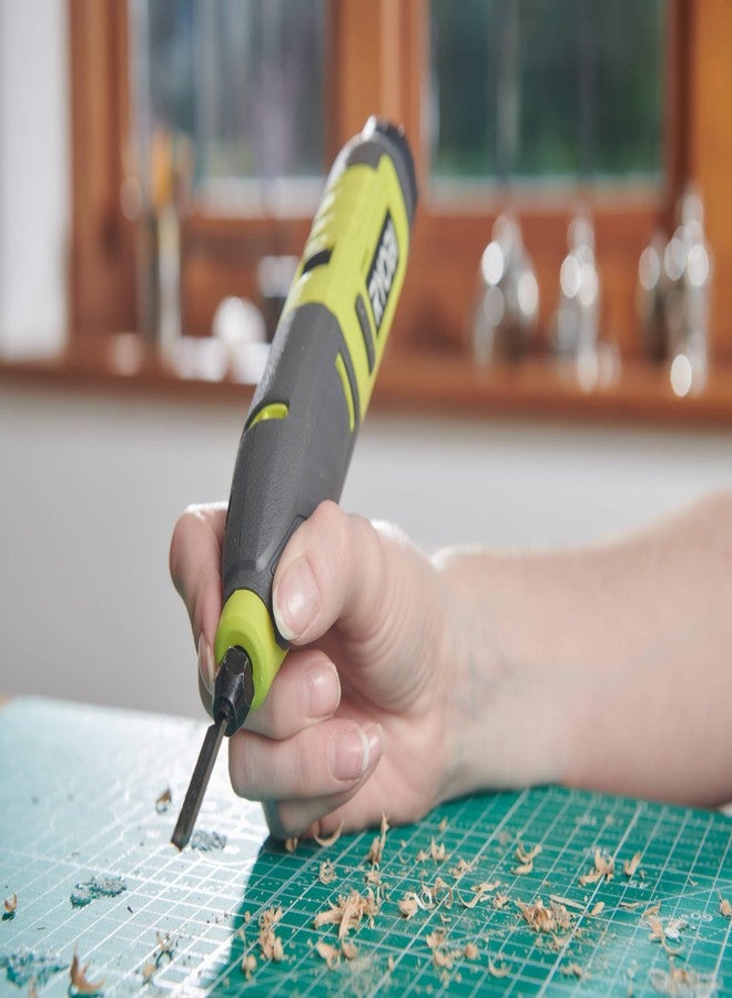 RYOBI RPC4-120G 4V Cordless Power Carver Tool (1 x 4V 2.0Ah), Hyper Green - Image 3