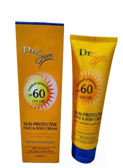 Sun Protective Face And Body Cream  SPF 60 170grams