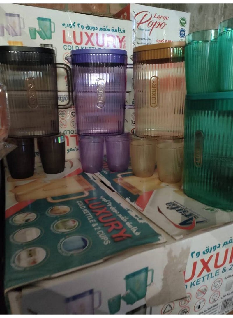 عرفة دورق اكليرك فخامه اكليرك بيور مكون من دورق و 2 كوبايه - Image 4