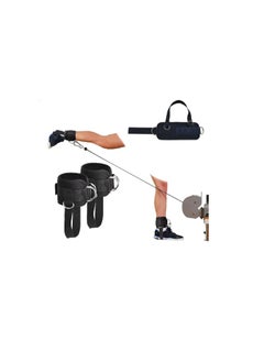 OASIS-TH 1 Pair Ankle Straps, Ankle Cuffs, D-Ring Ankle Cuffs for Cable Machines, Comfortable Workout Ankle Belt, Adjustable Padded Work Out Cuffs for Kickback, Glute Workout, Leg Extension  - Image 2