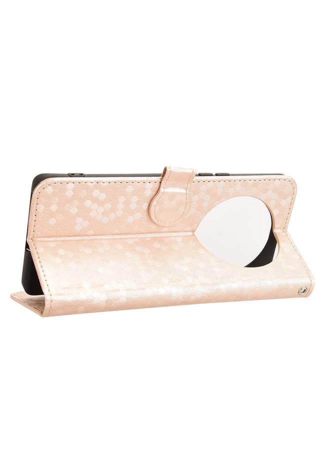 S-TOP Case For Honor X9c 5G / Magic7 Lite 5G Honeycomb Dot Texture Leather Phone Case - Image 5