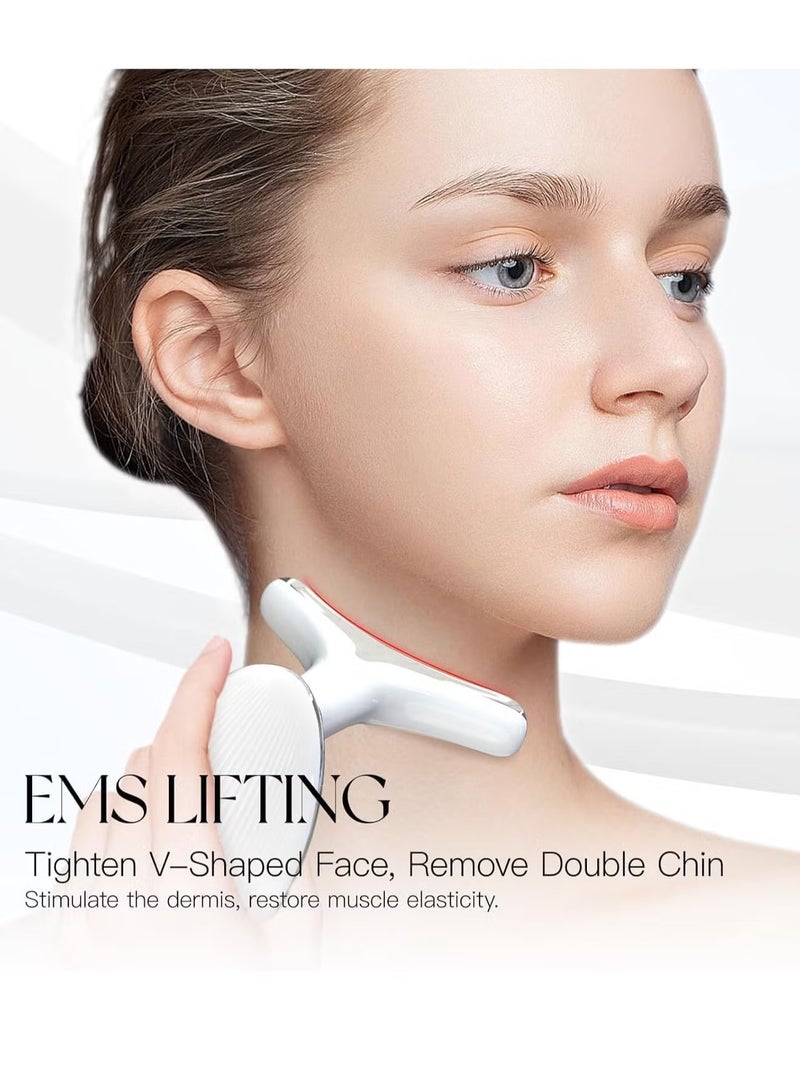 ELTRAZONE 7-in-1 Premium Red Light Therapy Face & Neck Massager | LED Skin Rejuvenation & Wrinkle Removal | Anti-Aging Facial Treatment for Youthful, Radiant Skin | Red, Blue & More Lights for Smooth, Glowing Skin | Professional Skincare Device for Home Use - Image 3