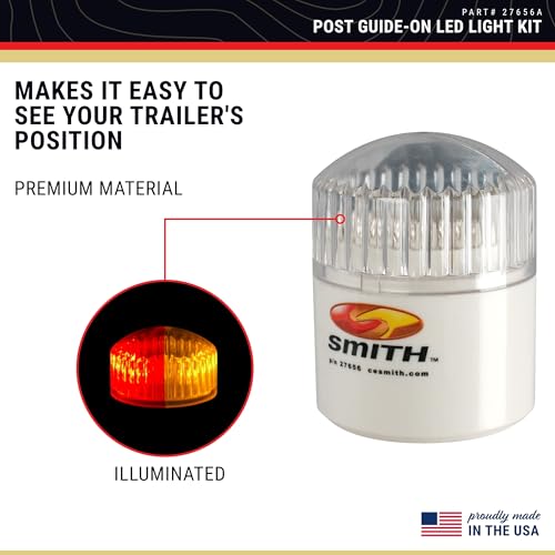 CE Smith - 27656A Post Guide-On LED Light Kit (PKGD) - Durable, LED Lights for Boat Trailers - Image 2
