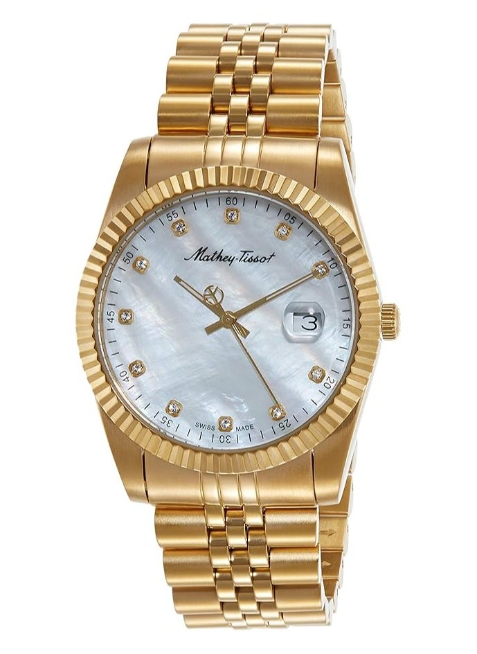 Mathy II Analog Mother of Pearl Dial Men's Watch - pzsku/Z89F347ECC36AF609C53CZ/45/_/1733989981/255bbcfe-c817-4e64-91c3-7963b8acbb2b