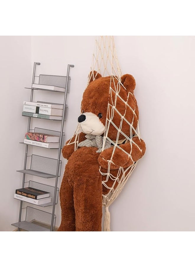 انتيكيانو شبكة حيوانات محشوة جديدة او ارجوحة مكرامية مخملية عرض - ارتفاع 6.5 قدم خطاف واحد من انتيكيانو - Image 3