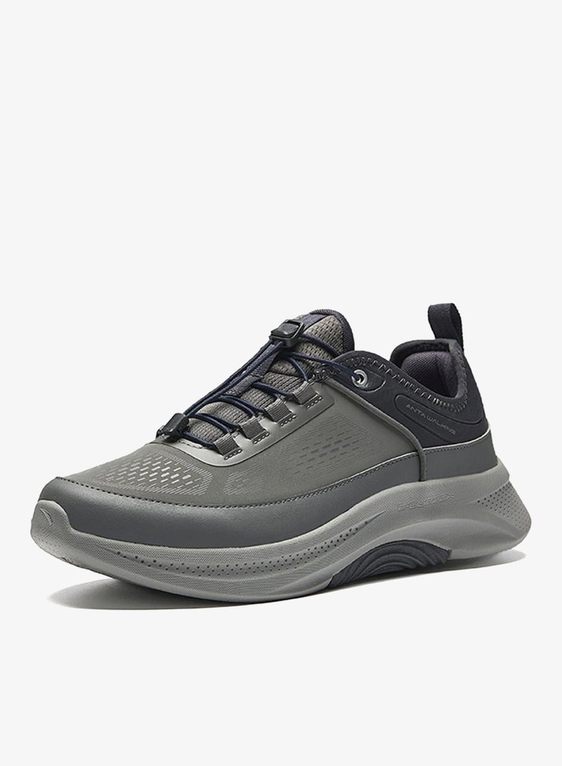 انتا أحذية تدريب شاملة للمشي السريع رمادي - Image 3