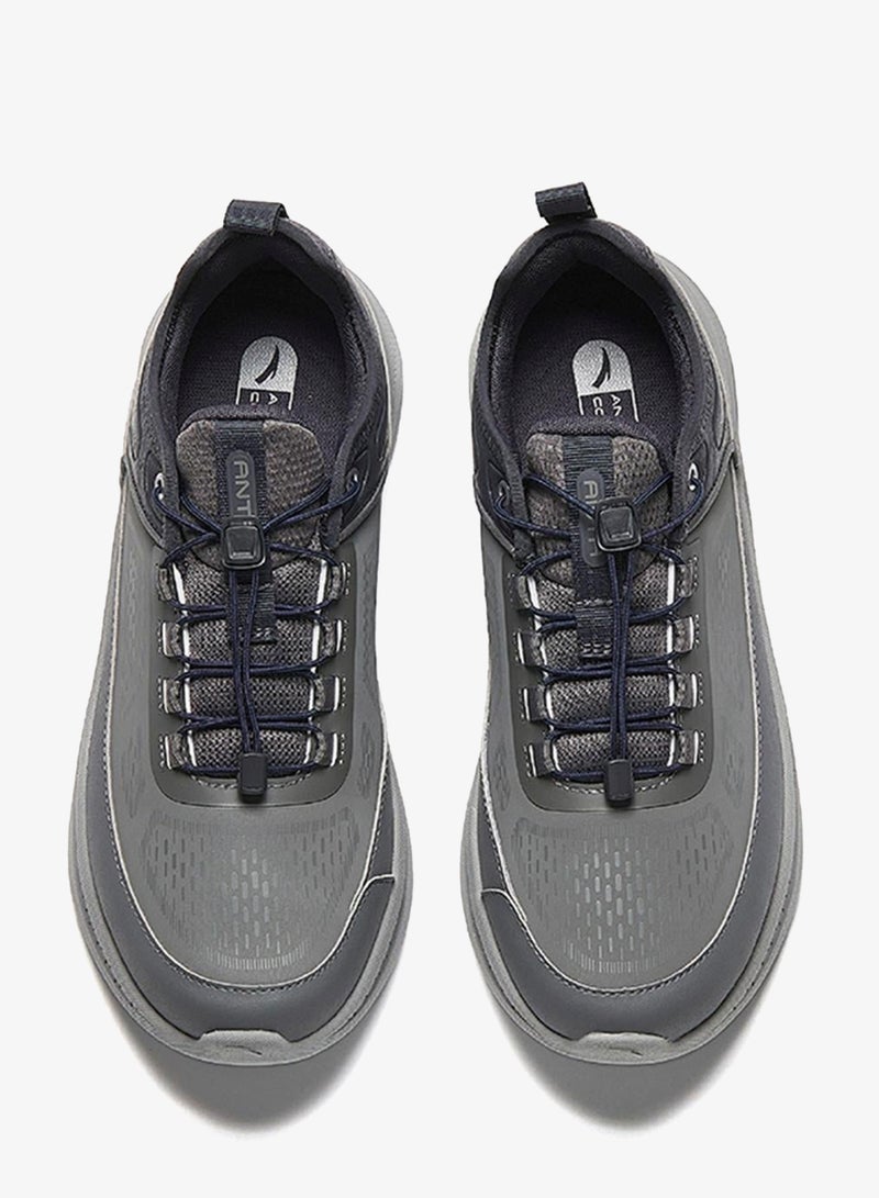 انتا أحذية تدريب شاملة للمشي السريع رمادي - Image 4