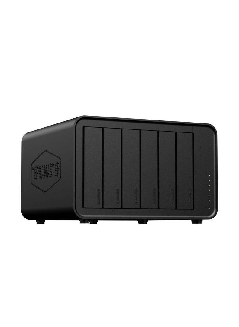TERRAMASTER TERRAMASTER F6-424 Max NAS Storage - 6Bay Core i5 1235U 10-Cores 12-Threads, 8GB DDR5 RAM, Dual 10GbE Ports, Network Attached Storage Peak Performance for Business (Diskless) - Image 1