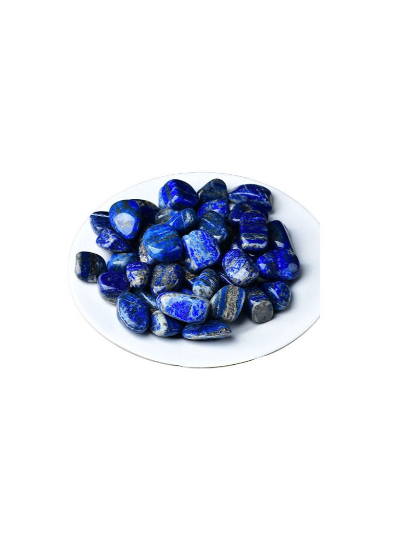 احجار لازورد طبيعية مصقولة 100 جرام 3-5 احجار مقاس 2-3سم - Image 1
